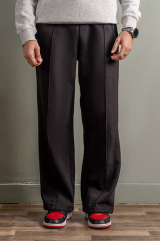 Noir Relaxed-Fit Trousers - Black