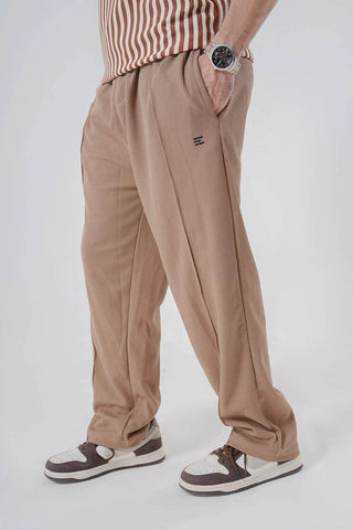 Men’s Relaxed Fit Corduroy Trousers – Caramel Brown - Ecowears.pk