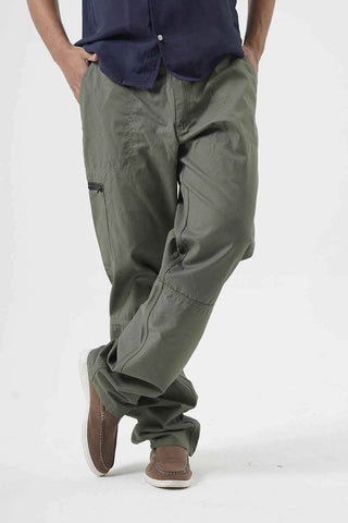 Sleek Olive Green Cargo Pants with Urban Edge Style Vibe - Ecowears.pk